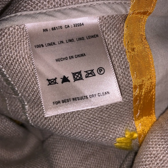 Maeve Skirt Size 6 Khaki, Yellow, Brown Striped - Picture 9 of 9